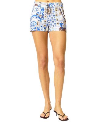  Women's Inez Paisley Belted Short