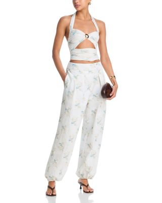 Kirrily Halter Top & Tiffany Printed Balloon Pants