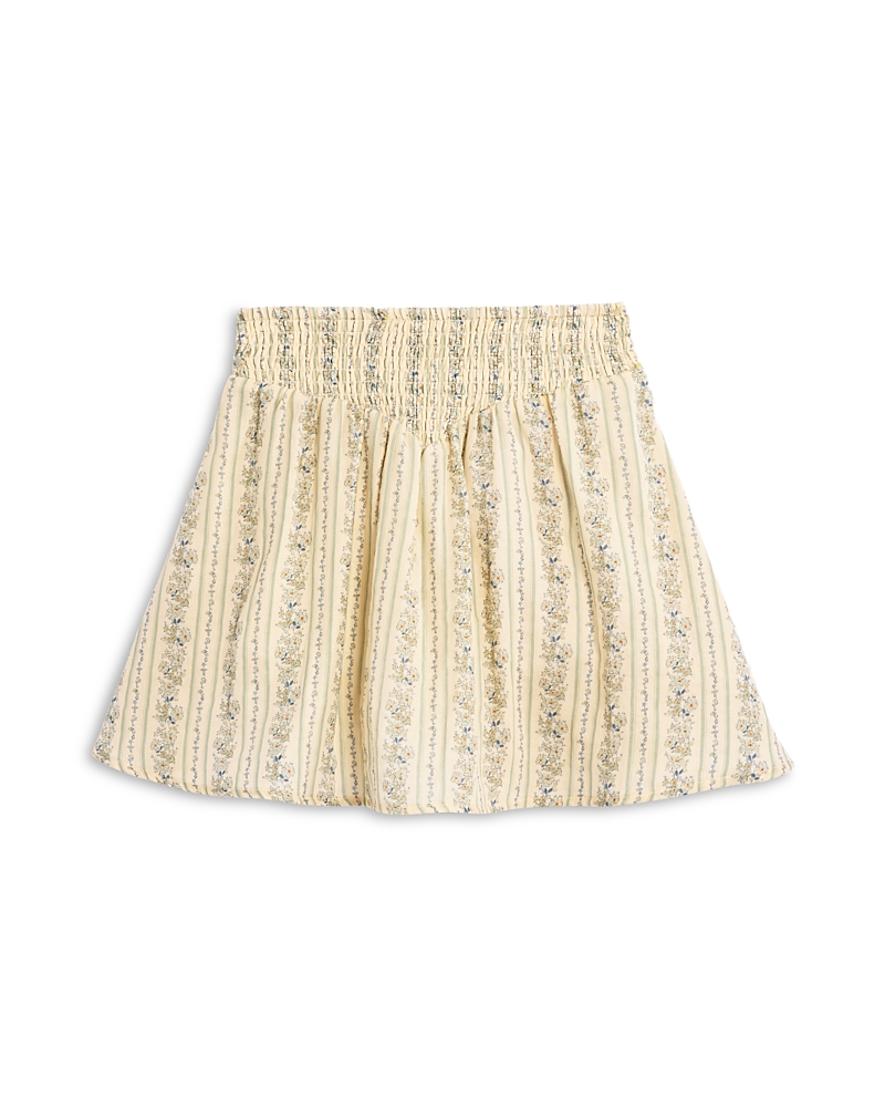 Rylee + Cru Girls' Teen Smocked V Mini Skirt - Big Kid