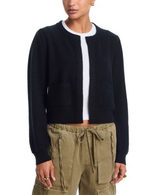 100% Cashmere Puff Sleeve Jacket - Exclusive