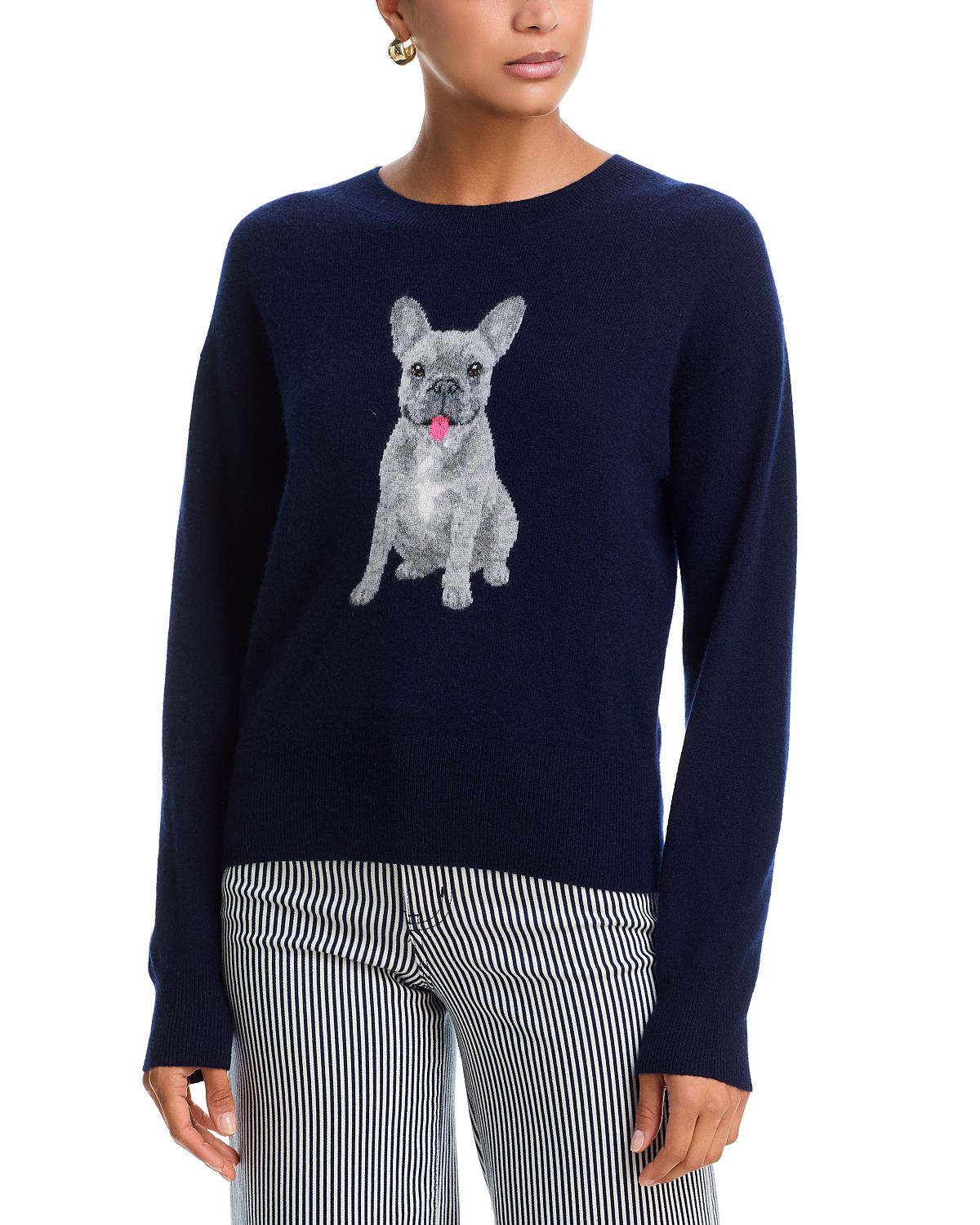 Aqua Cashmere 100% Cashmere Crewneck Sweater - Exclusive