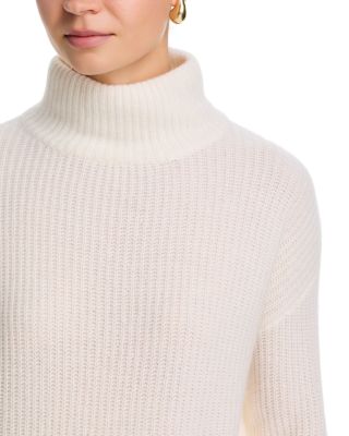 100% Cashmere Mock Neck Sweater - Exclusive - thumbnail 4