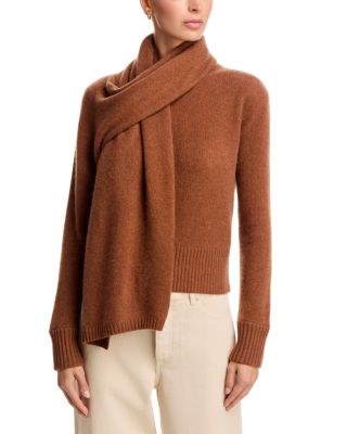 Scarf Cashmere Sweater, Exclusive 