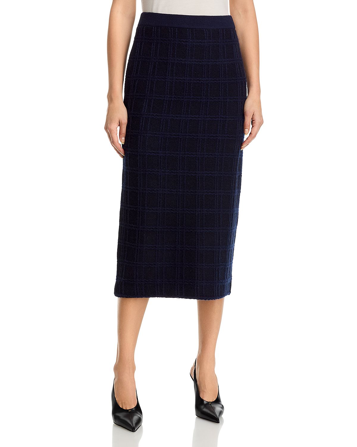 C by Bloomingdale's Cashmere 100% Cashmere Midi Skirt - Exclusive