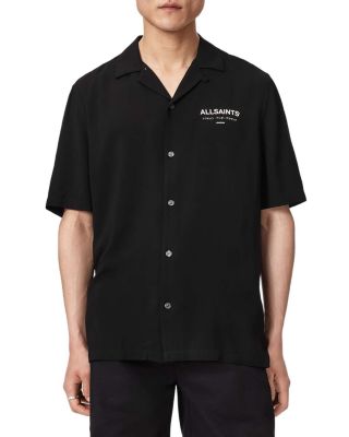 Allsaints Underground Regular Fit Camp Shirt