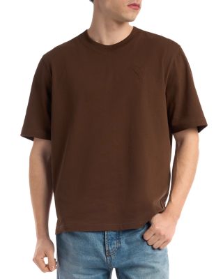 Ami Tonal Embossed Tee