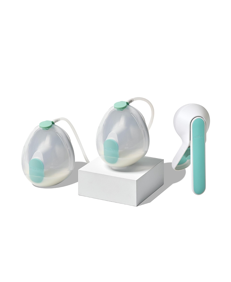 Willow Wave 2-in-1 Double Manual Wearable Pump + Collection Cups