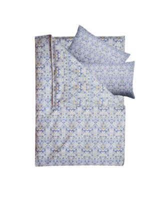  Liberty Fabric Lodden China Blue Duvet Set, King