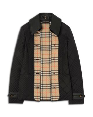 Micro Check Stitch Nylon Jacket - thumbnail 4