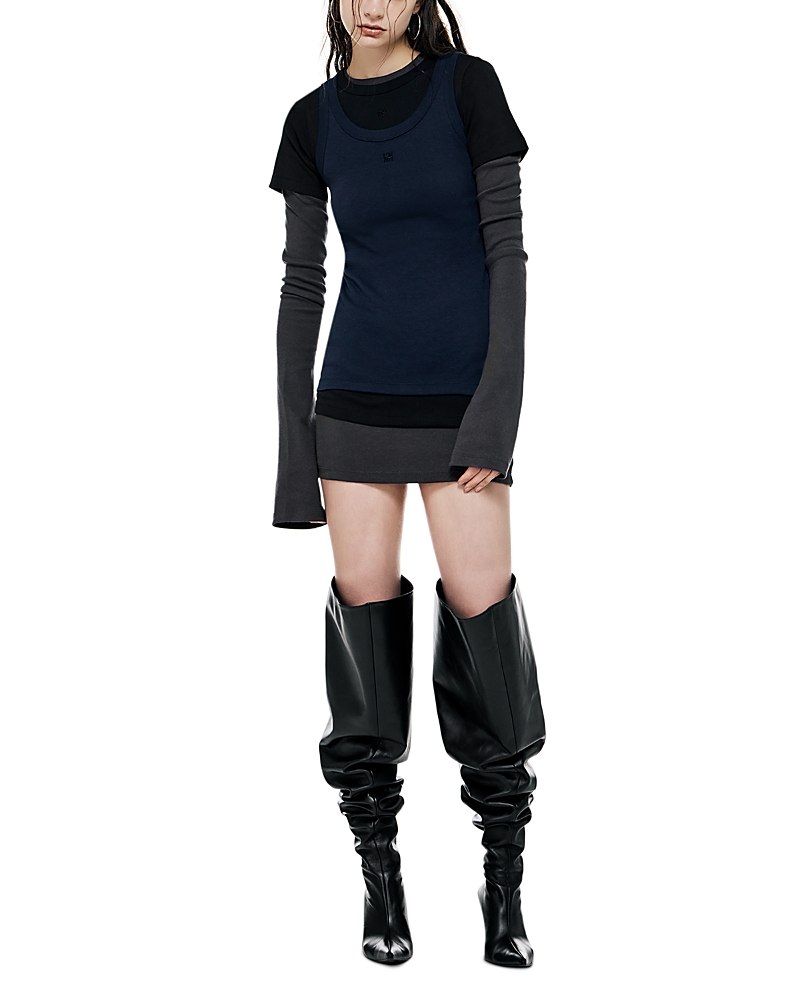 Lemiune 01 Layered Jersey Dress