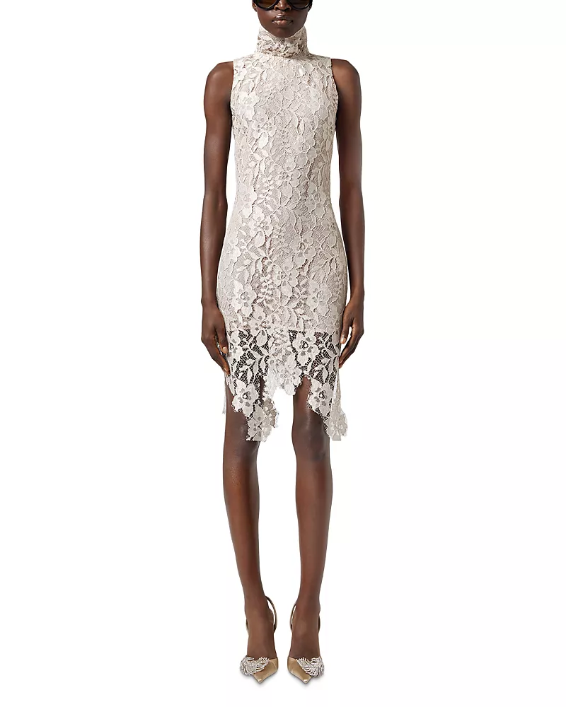 Giuseppe Di Morabito Sleeveless Lace Dress