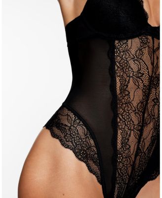 Lace Lift Up Teddy - thumbnail 2