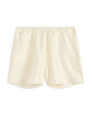 Monogram Silk Pajama Shorts