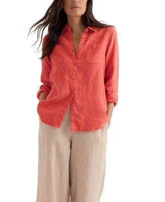  Hazel Branch Linen Shirt