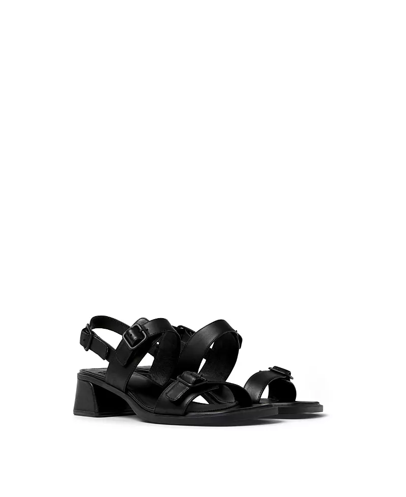 Camper Women's Kora Leather 2-Strap Sandal