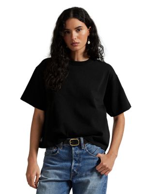 Relaxed Cropped Crewneck Tee