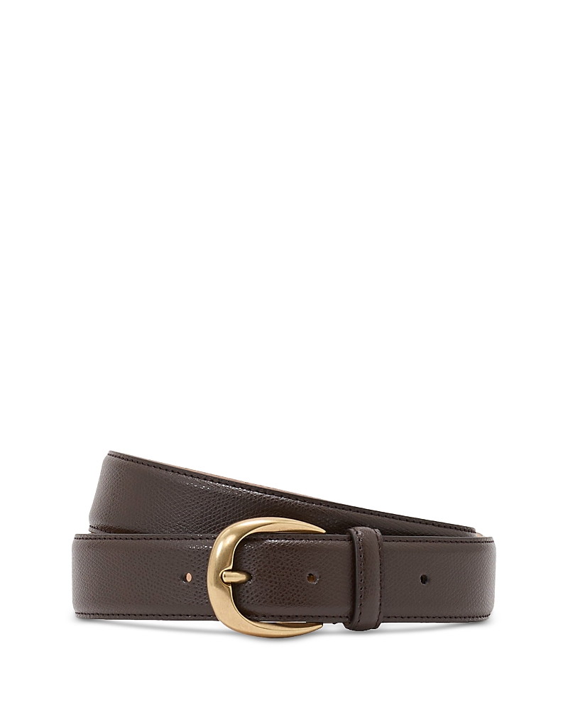 Reiss Men's Pebble Grain Leather Belt
