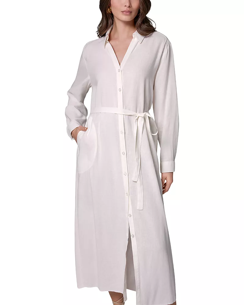 Donna Karan Midi Shirt Dress