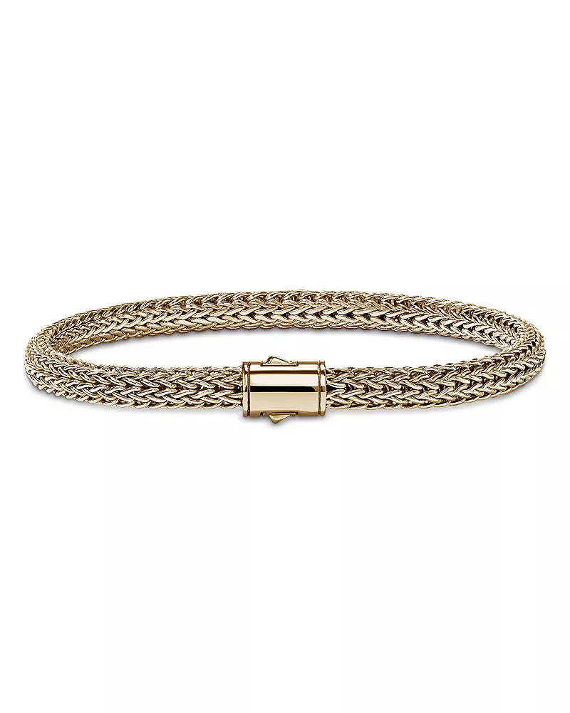 John Hardy 14K Yellow Gold Icon Woven Link Bracelet