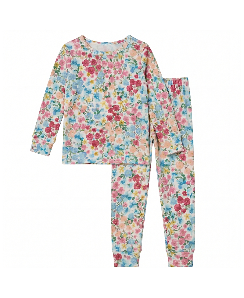 Motette Girls' Petal Parade Pajama Set - Little Kid, Big Kid