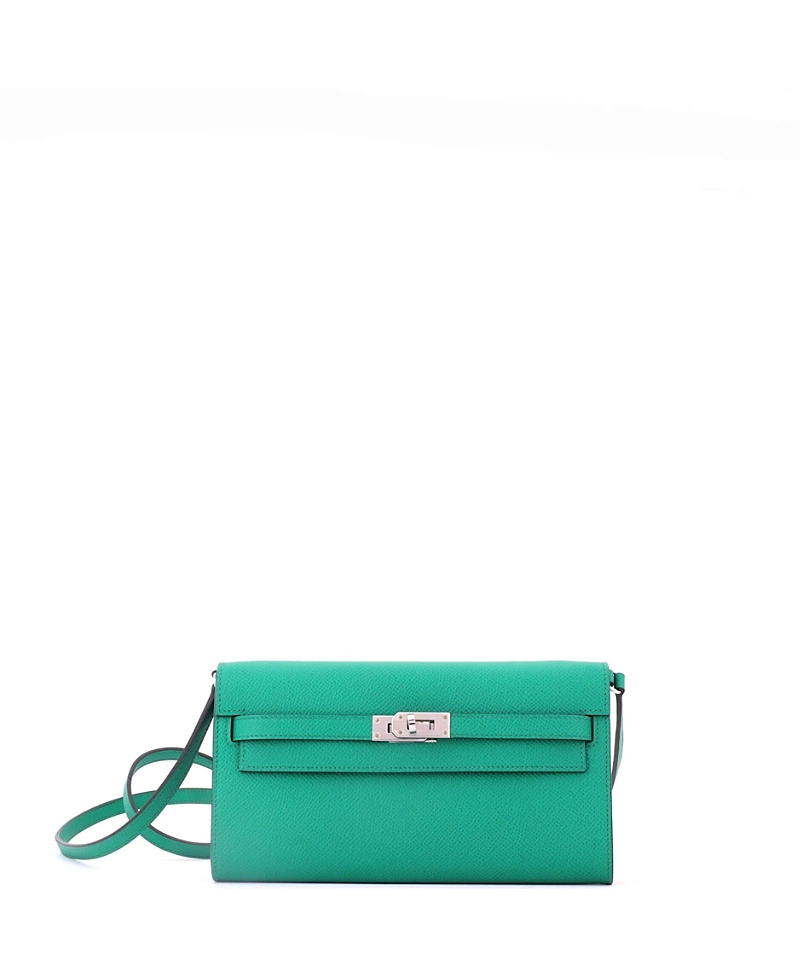 Pre-Owned HERMES Kelly To Go Wallet Epsom