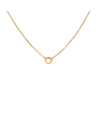  XS Cartier D'Amour Pendant Necklace 18K Gold and Diamond, 16"