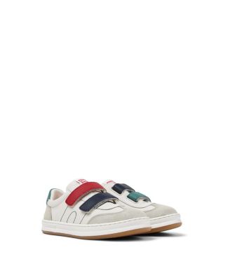 Unisex Runner Four Mismatched Leather Sneakers - Toddler, Little Kid, Big Kid