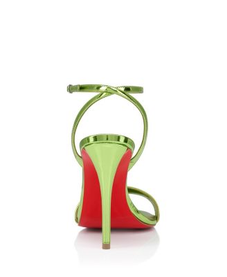 Christian Louboutin Women's Miss Z Sandal 100mm Strappy Sandals