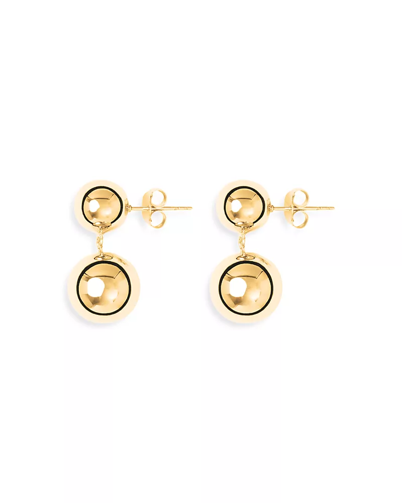 Lie Studio Caroline Ball Drop Earrings