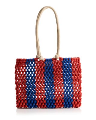Sandy Woven Beach Tote