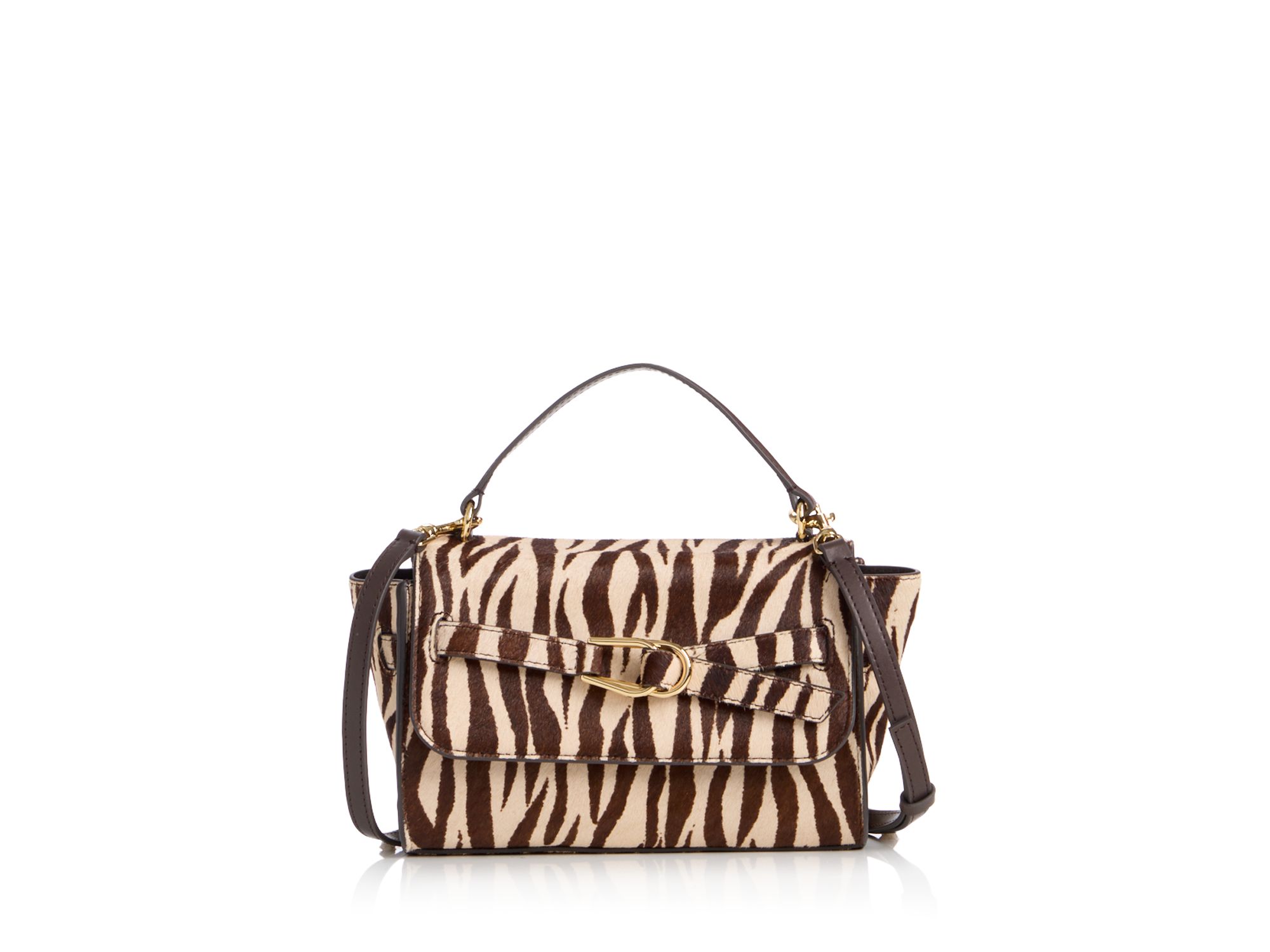 Alexei Calf Hair Crossbody Bag - Image 1