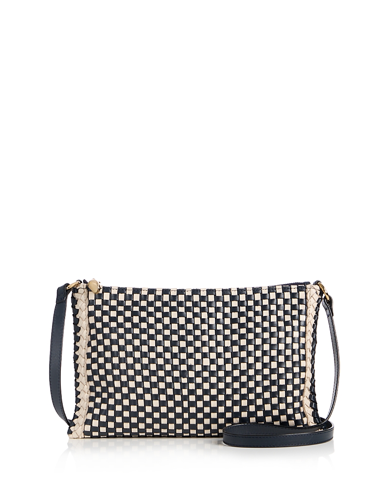 Madewell Signature Woven Leather Pouch Crossbody Bag · OS