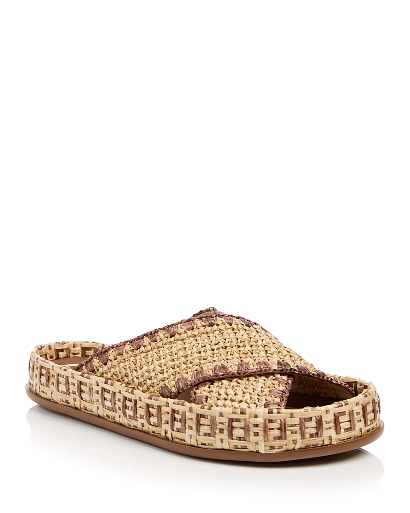 Fendi Women's Espadrille Slide Sandals