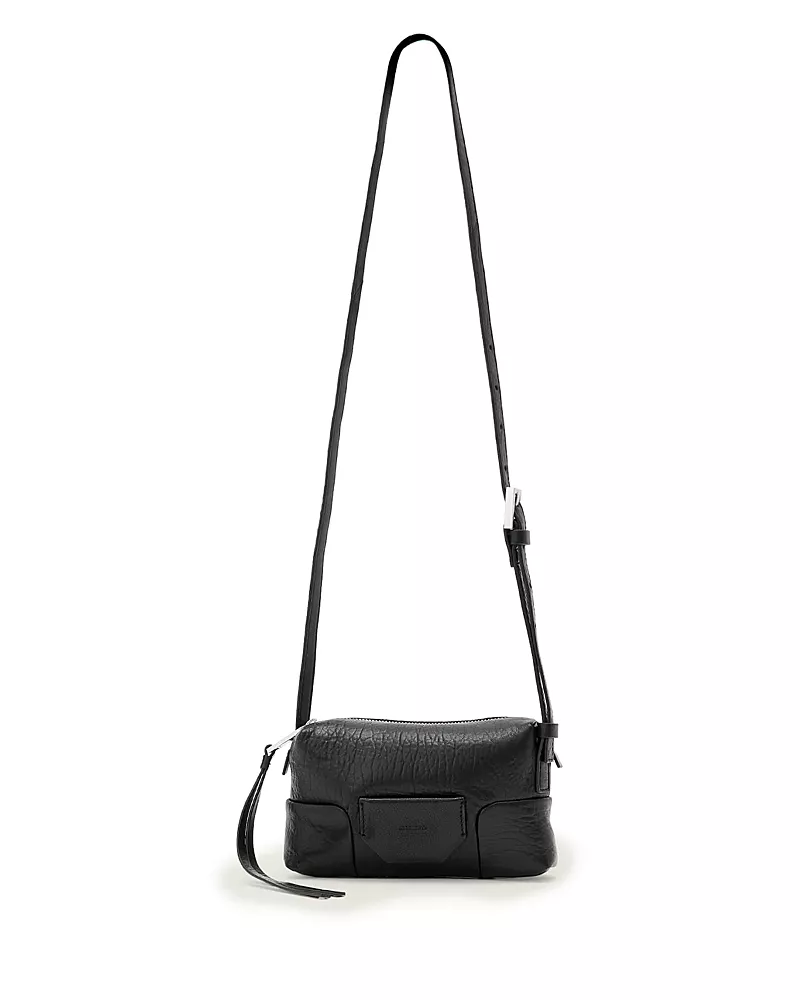 Allsaints Ares Micro Leather Crossbody