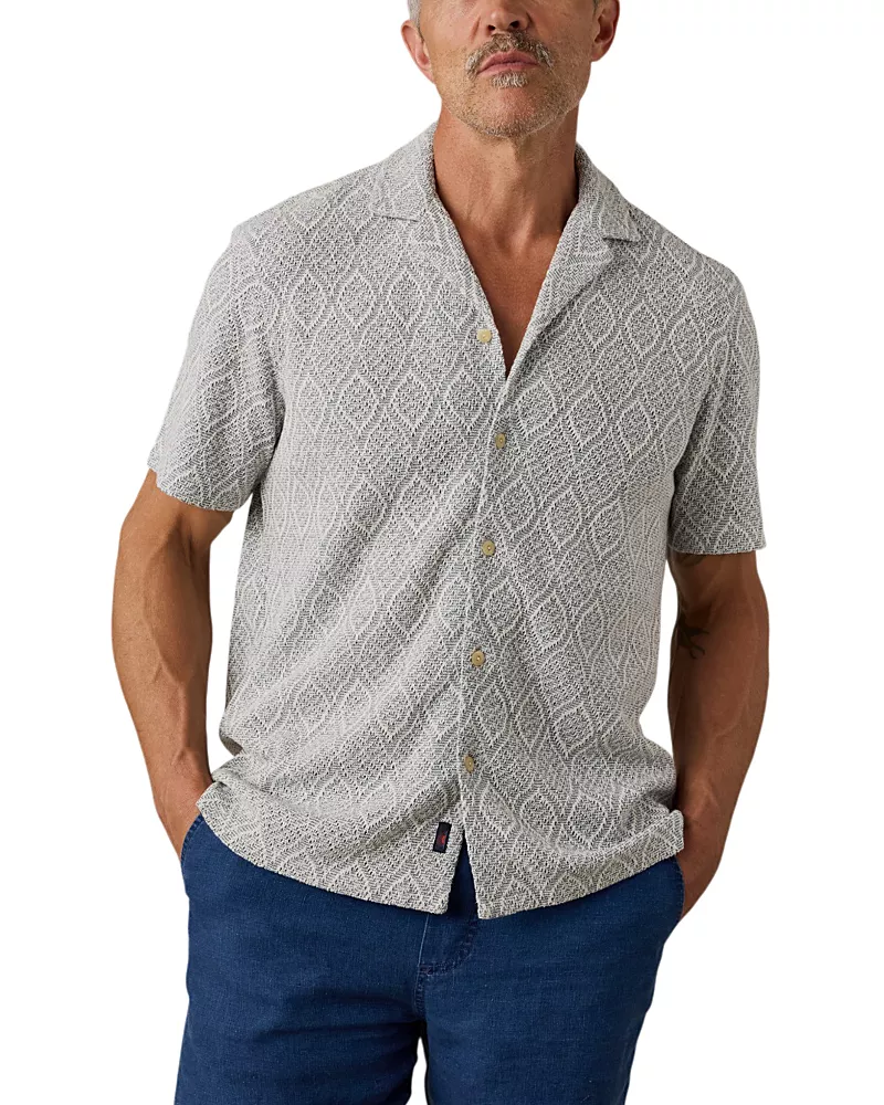 Faherty Short-Sleeve Oasis Camp Shirt