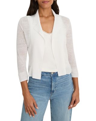 Featherknit Collared Sweater