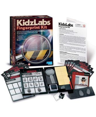  Fingerprint Science Kit , Hands-On STEM Activity Set, Ages 8+