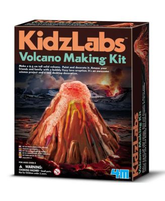  KidzLabs Volcano Making Kit, DIY Science Simulated Eruption Kit, Ages 8+