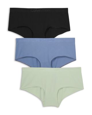 Calvin Klein Bonded Flex Seamless Boyshorts, Pack of 3