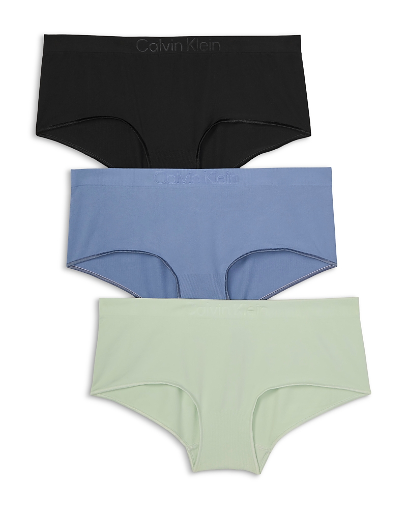 Calvin Klein Bonded Flex Seamless Boyshorts, Pack of 3