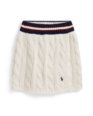 Girls' Cable Knit Cotton Skirt - Little Kid, Big Kid