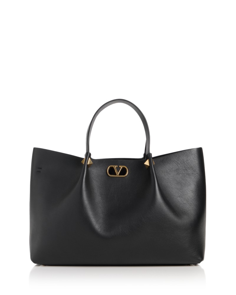 Valentino Garavani VLogo Large Soft Leather Tote by Bloomingdale's