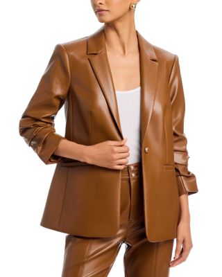 Kylie Faux Leather Jacket