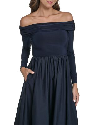 off-the-shoulder mini dress White Satin with Ruffles a stunning combination of SMCFashion Size Alpha:UK-M Pink Plaid Dress for