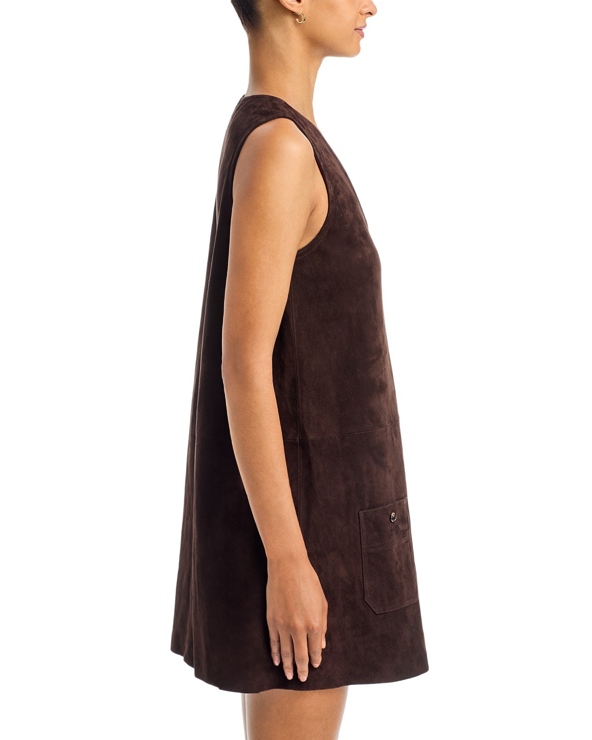 The Suede Safari Tent Dress