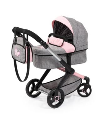  Xeo Butterfly Pram For Dolls Up To 20 Inch, Ages 3+