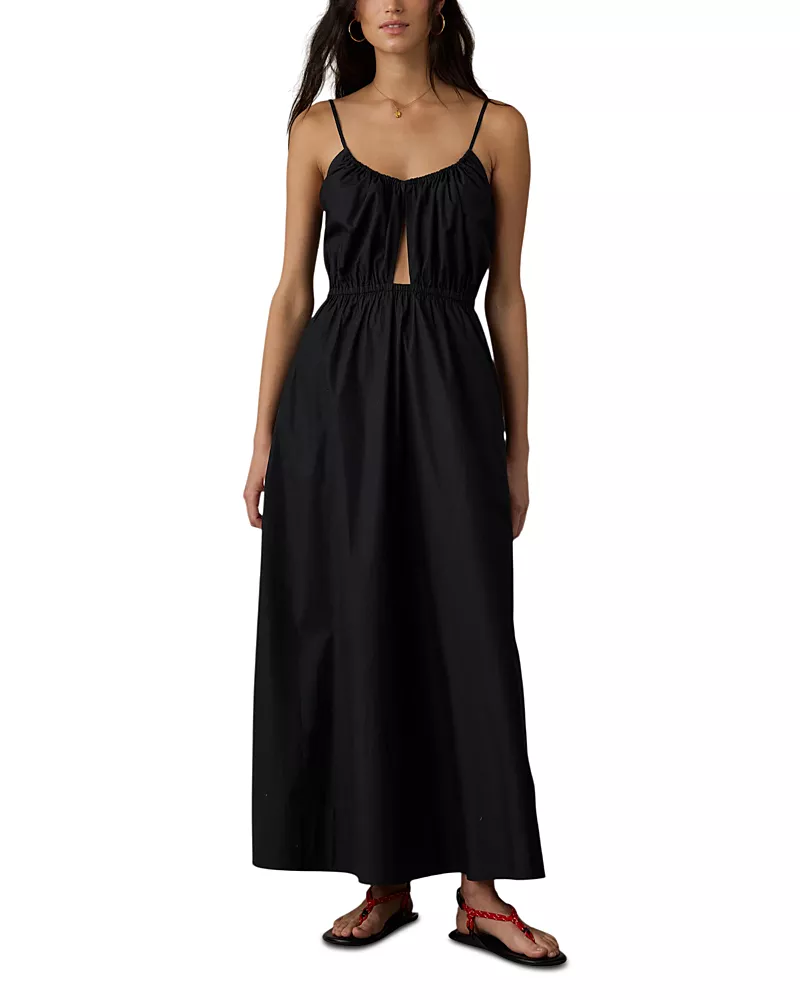Faherty Coastal Poplin Kila Dress