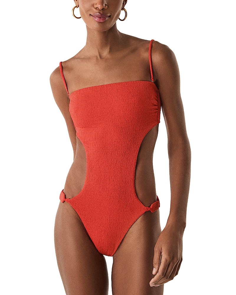 ViX Paula Hermanny Alix Bandeau One Piece Swimsuit