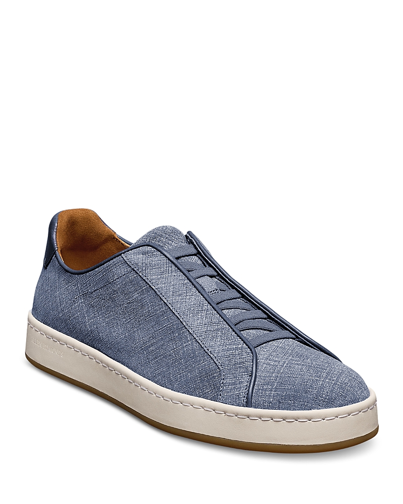 Allen Edmonds Men's Banks Court Slip On Stretch Lace Sneakers