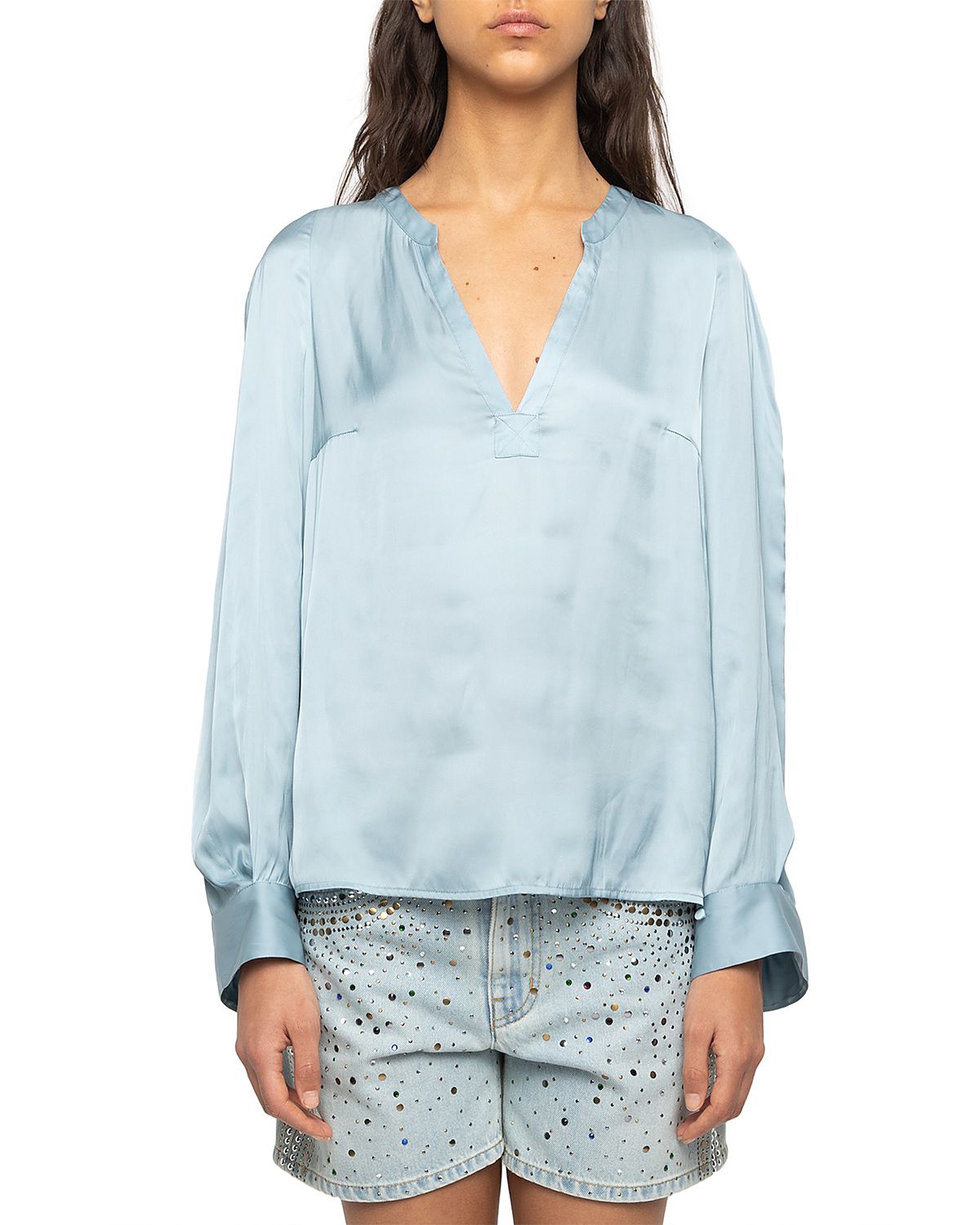 Zadig & Voltaire Torny Satin Tunic